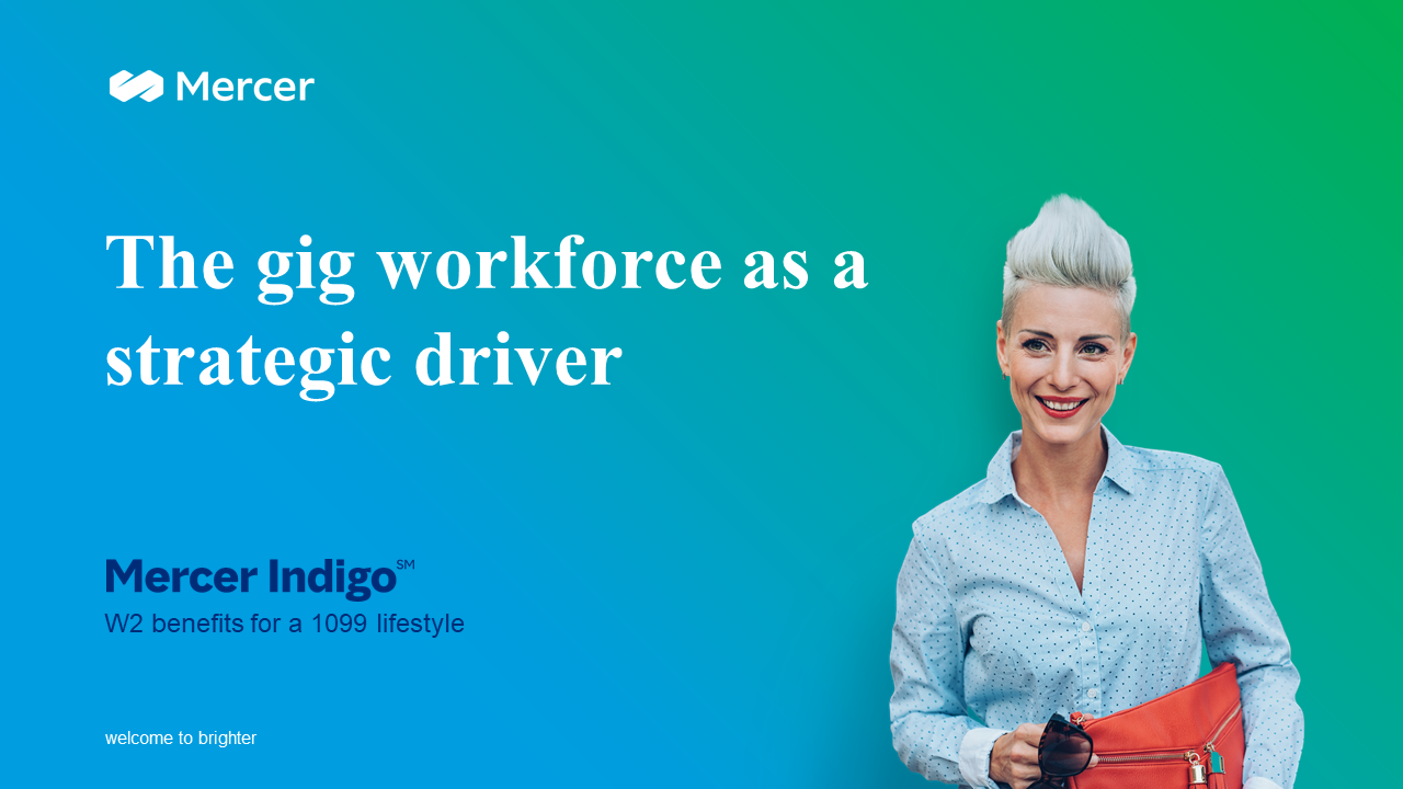 Gig worker as a strategic growth driver